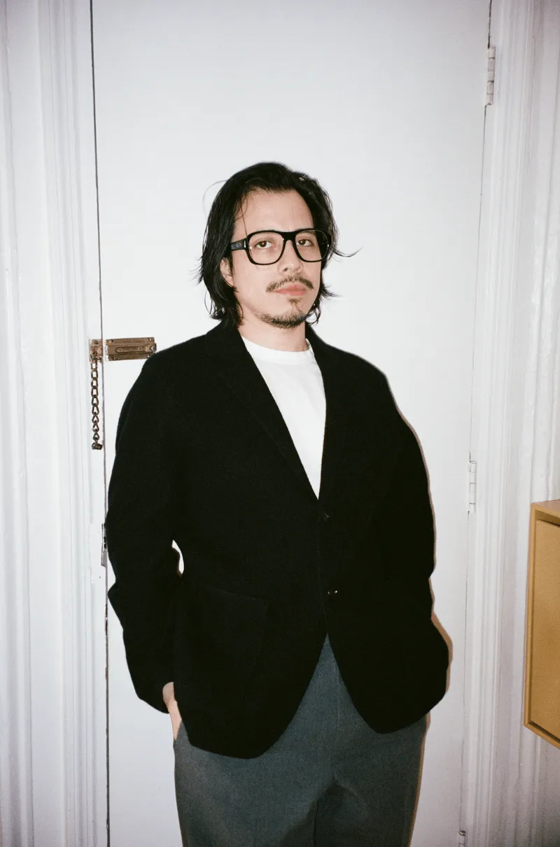 Aaron Aalto standing in a doorway