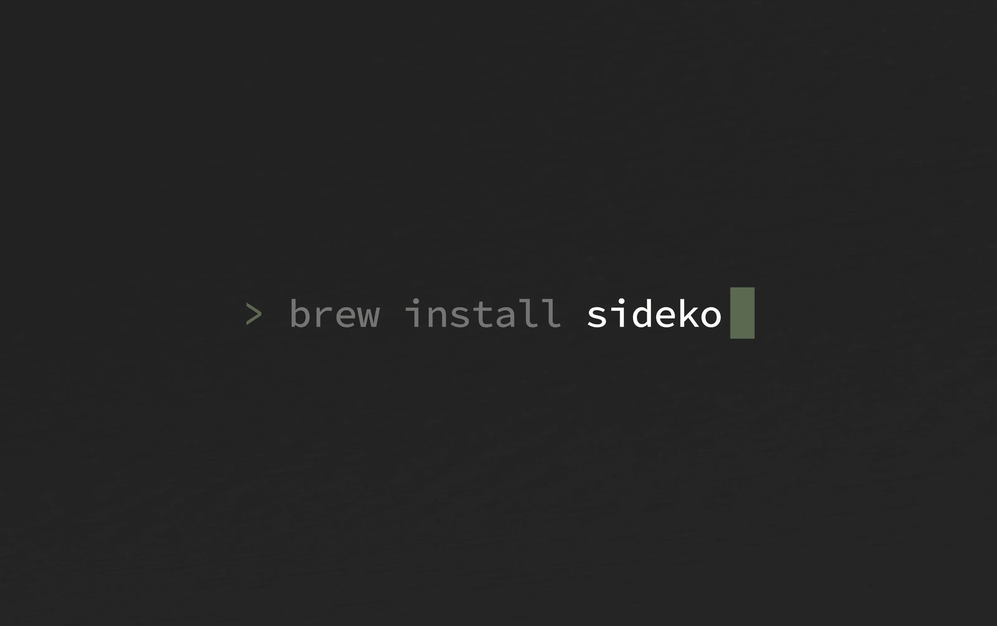 Sideko Launch Homepage preview
