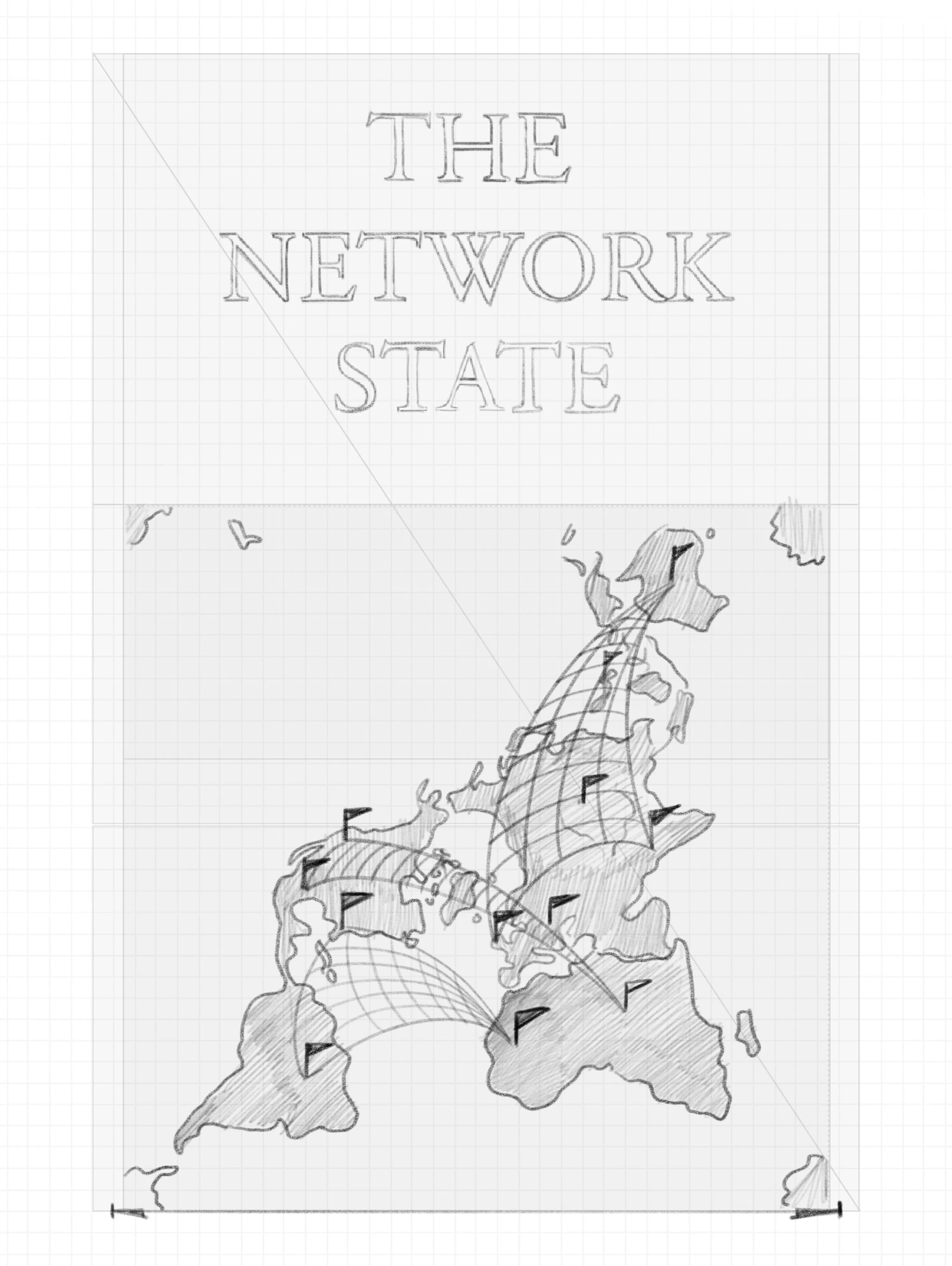 Initial concept sketch exploring interconnected networks